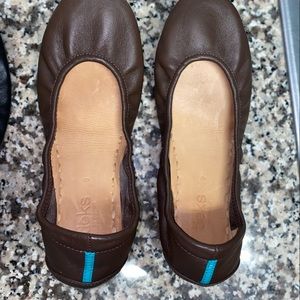 Brown Tieks Size 9